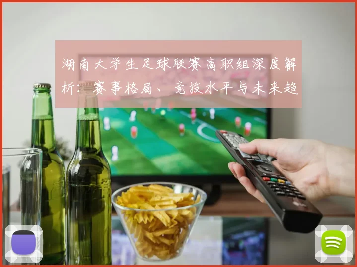 湖南大学生足球联赛高职组深度解析：赛事格局、竞技水平与未来趋势